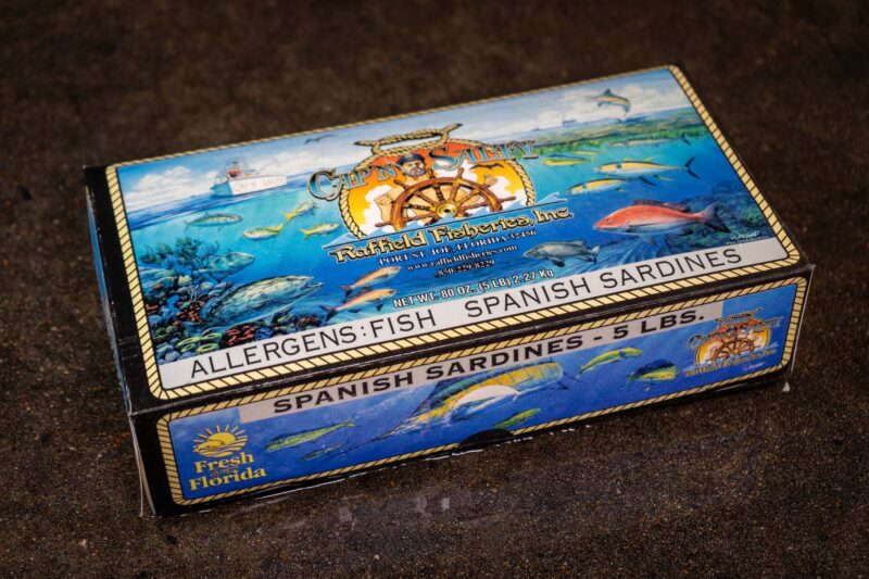 Sardines 5 lbs Box